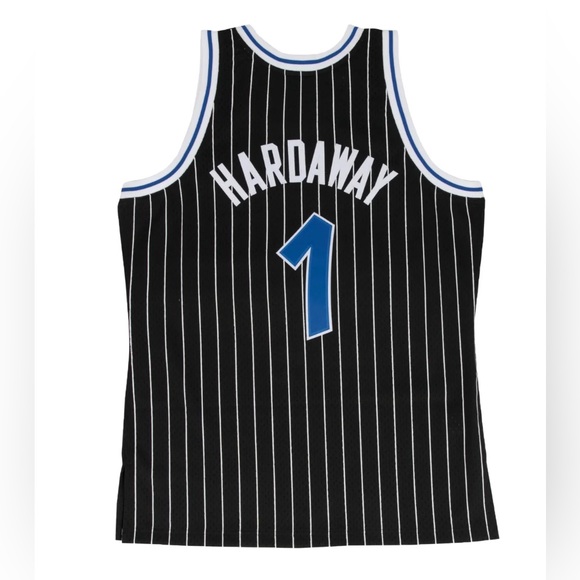 Mitchell & Ness Penny Hardaway Orlando Magic NBA Jersey Black Mens sizes - Picture 2 of 2